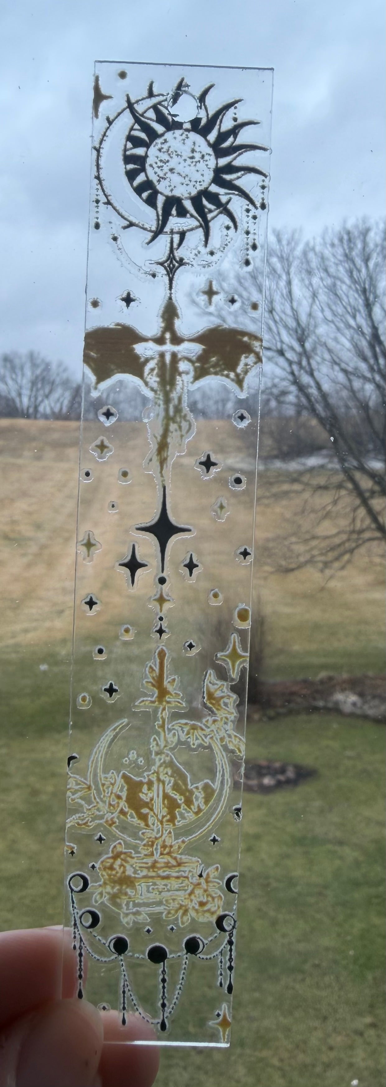 Acrylic Dragon Bookmark (Assorted)