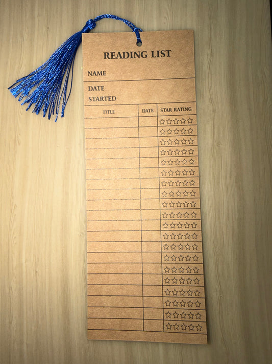 Book Tracker Bookmark